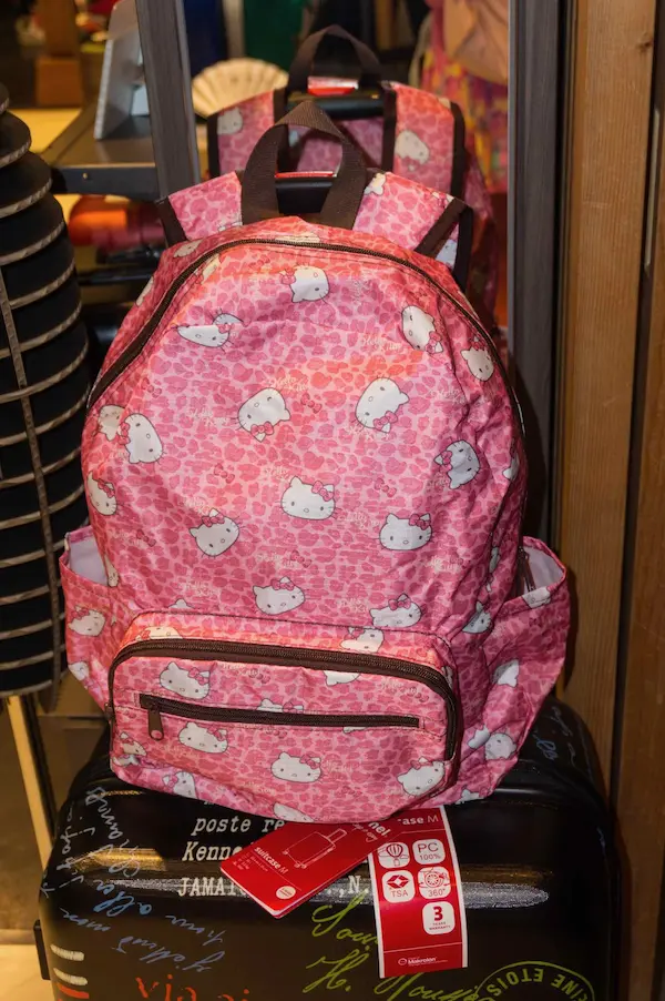 Pink backpack